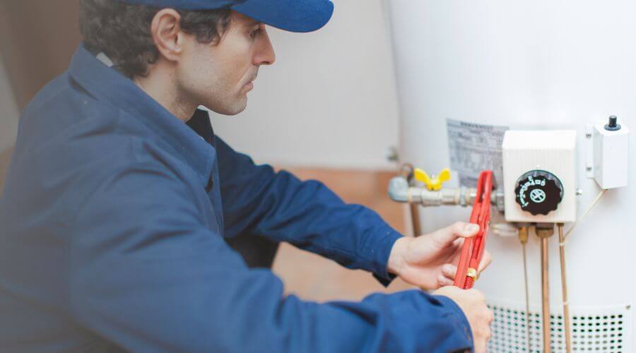 Local tankless water heater installation in Libertyville, IA